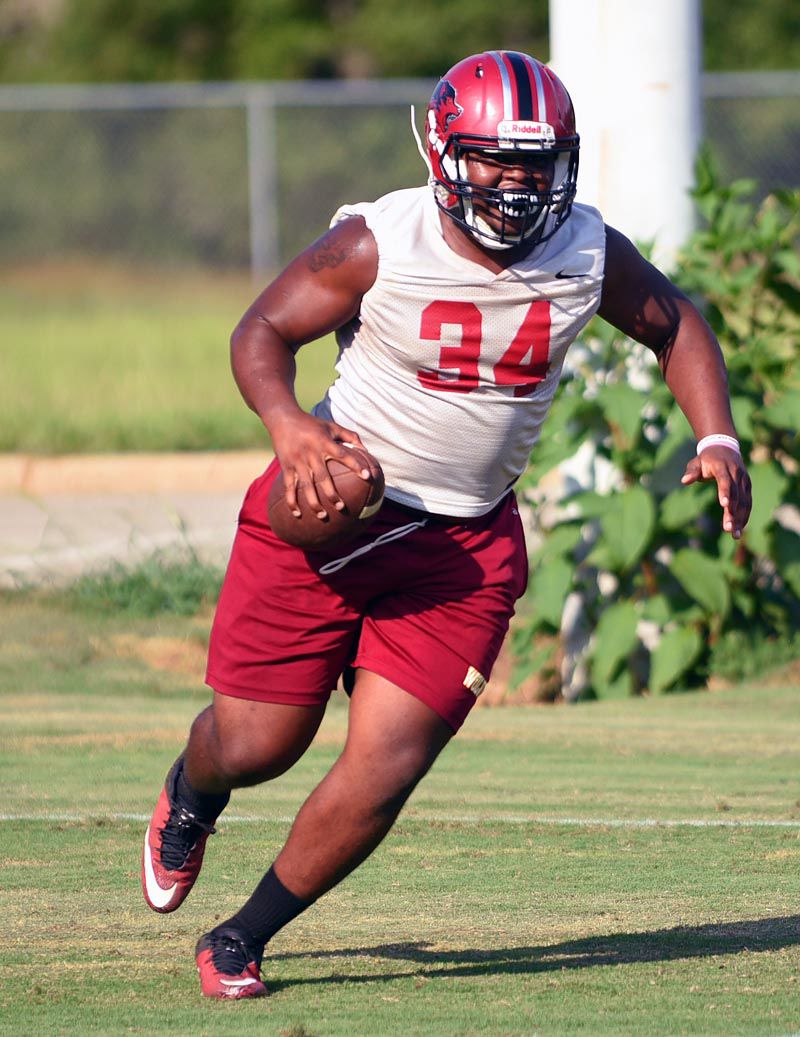 Dothan High Wolves begin football practice